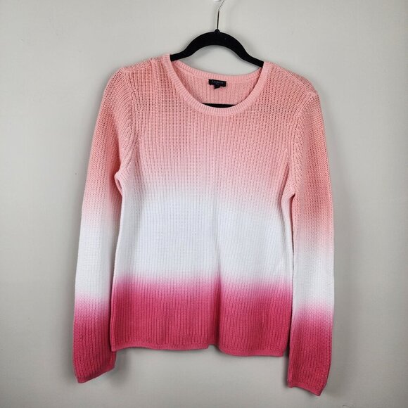 Talbots Sweaters - Talbots Petite cotton ombre sweater sz MP women